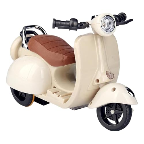 Fycakly 360-Grad-Motorradmodell im niedlichen Schaf-Design für Kinder und Sammler ​​ Puppen für Babys​​ (A, 19cm) von Fycakly