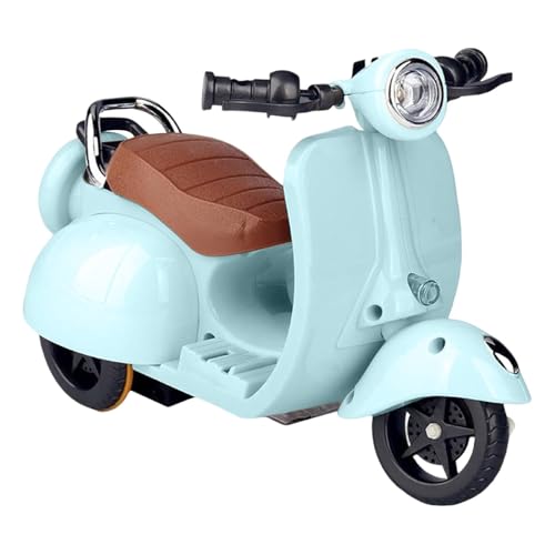 Fycakly 360-Grad-Motorradmodell im niedlichen Schaf-Design für Kinder und Sammler ​​ Puppen für Babys​​ (C, 19cm) von Fycakly
