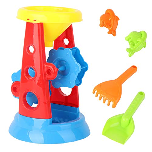 Fycakly 5-teiliges Set Strandspielzeug, Sandset, Sandspielzeug, Sommer-Outdoor-Spielwaren, Zweck Kinder-Strandspielzeug Sommerspielzeug (Multicolor, One Size) von Fycakly