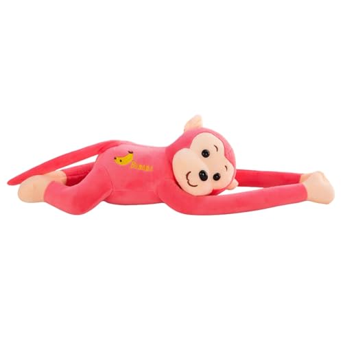Fycakly AFFE Puppe Nette Lange Arm AFFE Kollision Kissen Vorhang Puppe Geburtstag ​​ Baby Kuscheltier Jungen​​ (45cm) von Fycakly