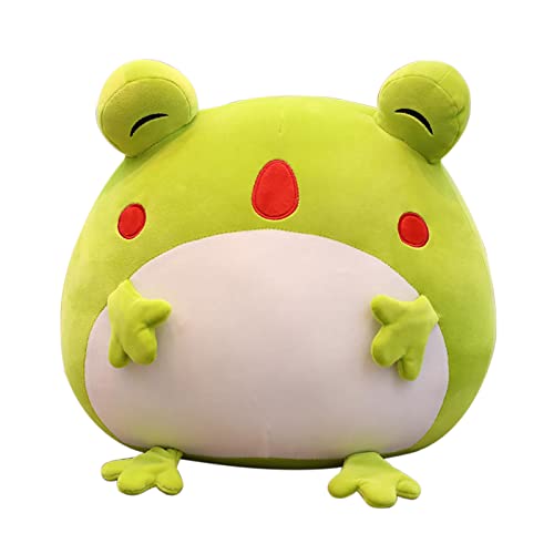 Fycakly Cartoon Frosch Plüschtiere süße Tiere Mädchen Winter Handwärmer Kissen Puppe ​​ Süße Plüschtier Geschenke​​ (C, One Size) von Fycakly