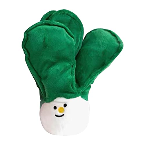 Fycakly Cartoon Wind New Cabbage Plüschtier Kissen Puppe Geburtstagsgeschenk Mädchen ​​ Kuscheltiere Baby Geschenk​​ (Green, B) von Fycakly