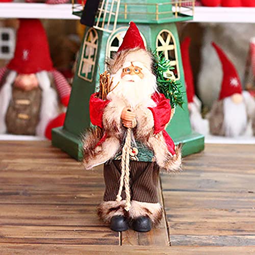 Fycakly Dekoration Puppen Weihnachten Kinder Geschenk Weihnachten Plüschtier ​​ Tier Kuscheltiere weich​​ (E, One Size) von Fycakly