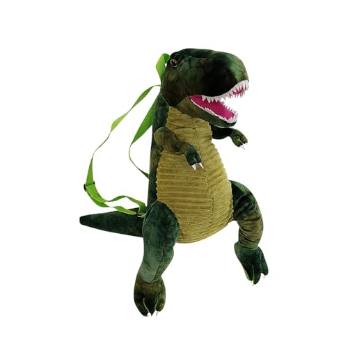 Fycakly Dinosaurier Kinder Rucksack Neue Cartoon Spielzeug Dinosaurier Tasche Spielzeug Tasche ​​ Große Plüschtiere Mädchen​​ (Green, 60cm) von Fycakly