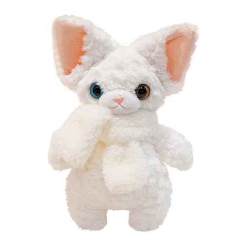 Fycakly Entzückendes, Flauschiges Katzenspielzeug, weich und kuschelig! Ideal für zu Hause und EIN Muss für Katzenliebhaber! Plüschtiere Kinder​​ (White, 37cm) von Fycakly