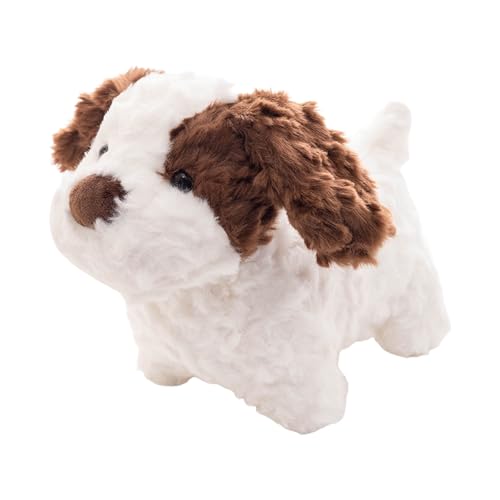 Fycakly Ferland Toy – Entzückende Stoffpuppe mit Hund zum Kuscheln ​​ Tier Kuscheltiere weich​​ (B, A) von Fycakly