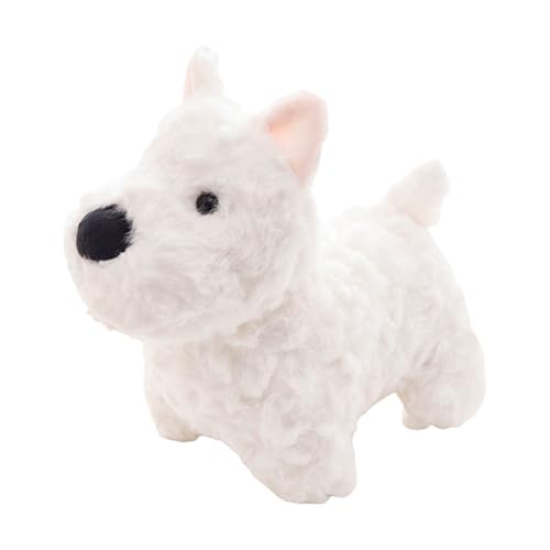Fycakly Ferland Toy – Entzückende Stoffpuppe mit Hund zum Kuscheln ​​ Tier Kuscheltiere weich​​ (C, A) von Fycakly
