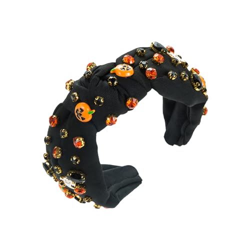 Fycakly Fledermaus Haarreif Halloween-Haarband, hohes Kopfteil, Kürbisgesicht, dekoratives Stirnband, personalisierter Urlaubs-Haarschmuck von Fycakly