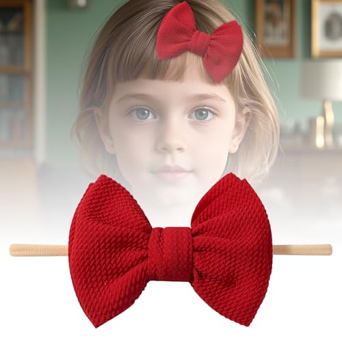 Fycakly Haar Clip Gestreiftes Stirnband mit Schleife (C, 12X12X1CM) von Fycakly