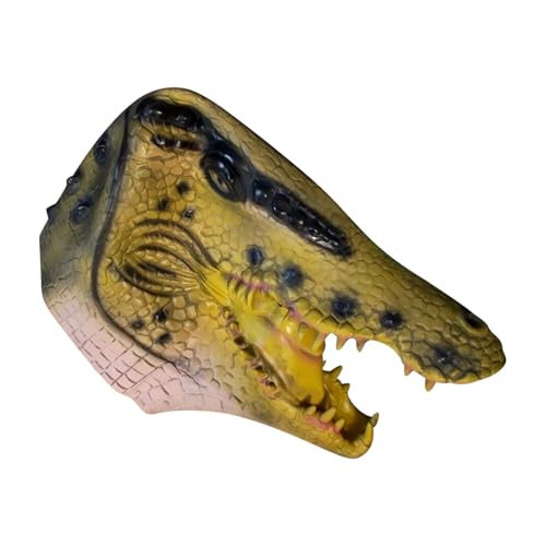Fycakly Halloween Maske Dekoration Halloween Tierkopfbedeckung Tierkopfbedeckung Bar Party Parodie Trick Kopfbedeckung für Halloween Cosplay Kostüm Party Requisiten * 1St (AS SHOW, One Size) von Fycakly