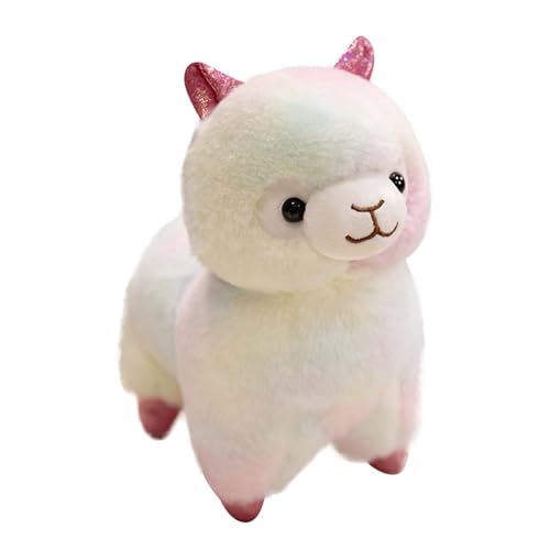 Fycakly Hoch mit unserem entzückenden Spielzeug – das ultimative Kuscheltier für Kinder und Erwachsene, perfekt für Geburtstage oder Feiertage! ​​ Klassische Stofftiere Kinder​​ (White, 27cm) von Fycakly