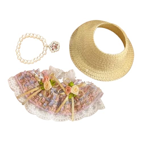 Fycakly Kleid Puppe Outfit Mädchen Spielen Kostüm Weichen Stoff Kleid Up Zubehör Für Kinder Pretend Spielen Party Phantasie ​​ Wiedergeburt Puppen realistisch​​ (D, A) von Fycakly