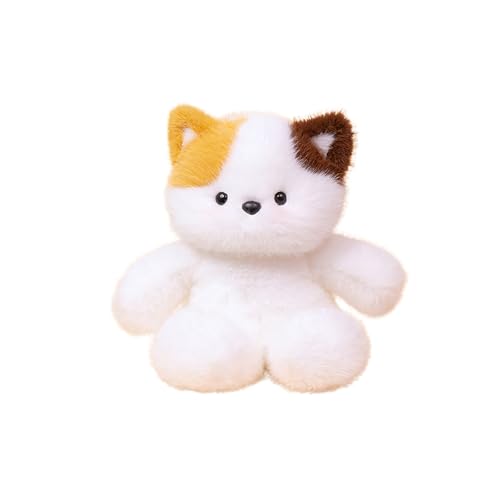 Fycakly Kombinationspuppe, süße Actionfigur, zartes Kunsthandwerksspielzeug Bären für Kinder (White, 50cm) von Fycakly