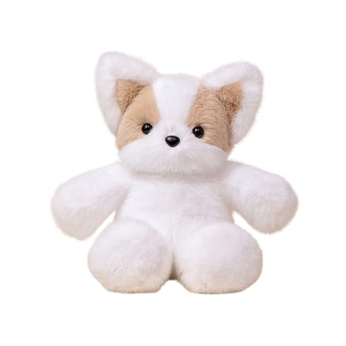 Fycakly Kombinationspuppe, süße Actionfigur, zartes Kunsthandwerksspielzeug Kuscheltiere (White, 50cm) von Fycakly