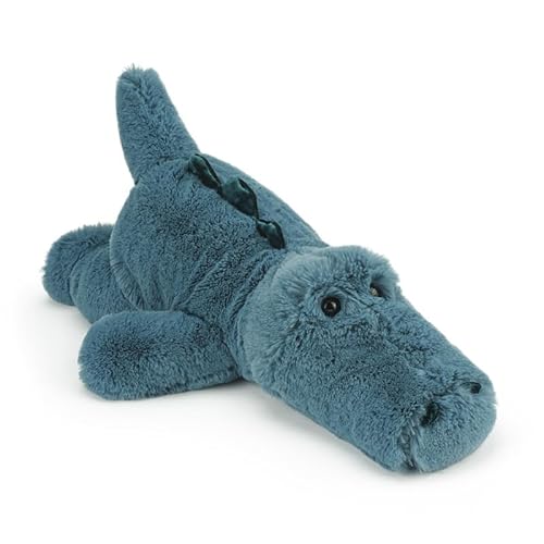 Fycakly Kuscheln Sie weiche Babypuppe, entzückendes Stofftier im europäischen Stil für Kinder ​​ Kuscheltiere Baby Geschenk​​ (Blue, 37cm) von Fycakly