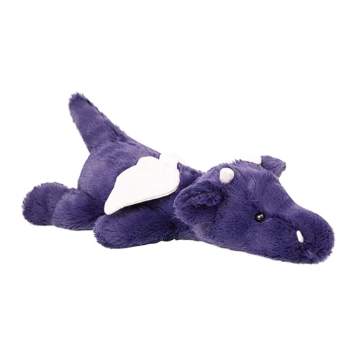 Fycakly Kuscheln Sie weiche Babypuppe, entzückendes Stofftier im europäischen Stil für Kinder ​​ Stofftiere weich waschbar​​ (Purple, 37cm) von Fycakly