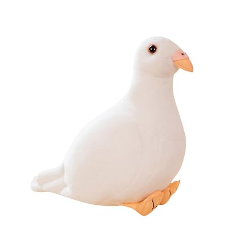 Fycakly Kuscheltier 7, 9 Realistisches, weiches atmungsaktives, süßes Kuscheltier Weihnachts- Geburtstagsgeschenke Kuscheltiere Plüschtiere für Kinder​​ (White, 20cm) von Fycakly