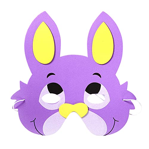 Fycakly Maske Halloween Herren Masken Maskerade Tierwald mit elastischem SeilKinderspielzeug Tiergeburtstag Tiermasken Tiermaske Augenmasken für Kinder Masken Maske (E, One Size) von Fycakly