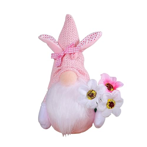 Fycakly Neu Ostern Dekoration Gesichtslosen Puppe Ostern Bunny Dekoration ​​ Klassische Stofftiere Kinder​​ (B, 9x4x3cm) von Fycakly