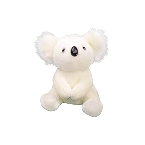Fycakly Niedliche Koala-Plüsch-Plüsch-Puppe, niedliche weiche Simulation, Koala-, Plüschtier, gefüllter Koala, für Kinder, Kinder, Weiß ​​ Baby Kuscheltier Jungen​​ (A, 14cm) von Fycakly