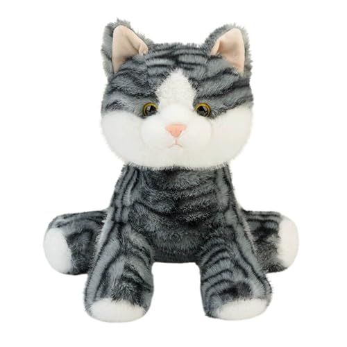 Fycakly Niedliche Simulations-Sitzpuppe, Ornamente, Spielzeugpuppe, Geburtstags-Schlafpuppe für Kinder. ​​ Kuscheltiere Stofftier​​ (B, 22cm) von Fycakly