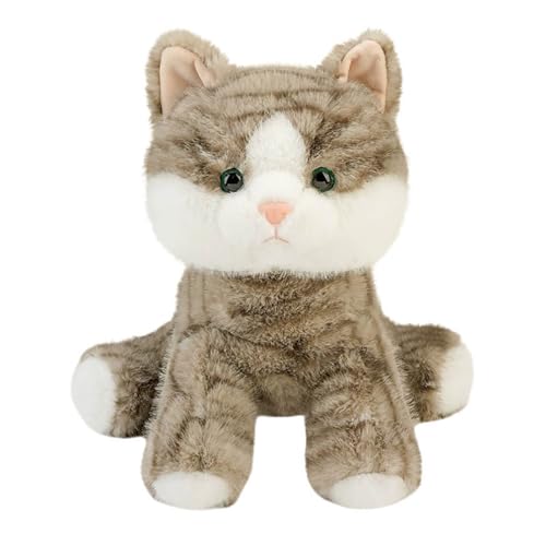 Fycakly Niedliche Simulations-Sitzpuppe, Ornamente, Spielzeugpuppe, Geburtstags-Schlafpuppe für Kinder. ​​ Kuscheltiere Stofftier​​ (C, 22cm) von Fycakly
