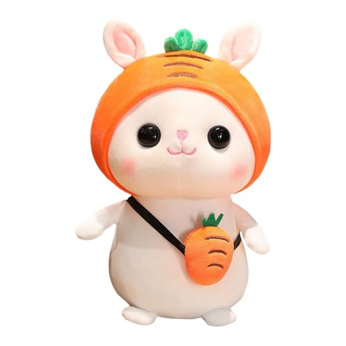 Fycakly Niedlicher Osterhase Spielzeug Weiches Kuscheltier Hase Süßes Kindergeburtstag Ostern ​​ Miniatur Puppenset​​ (A, A) von Fycakly