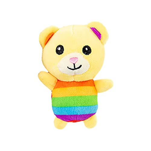 Fycakly Niedlicher Plüschtier Anhänger Rucksack Puppe Puppe Dekoration Einfache Schlüsselanhänger Anhänger für Ostern ​​ Plüschtier Hund Katze​​ (as Show, One Size) von Fycakly