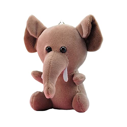 Fycakly Niedliches kleines Tier Plüschtier Giraffe Tiger Leopard Plüschtier ​​ Süße Geschenke​​ (A, One Size) von Fycakly