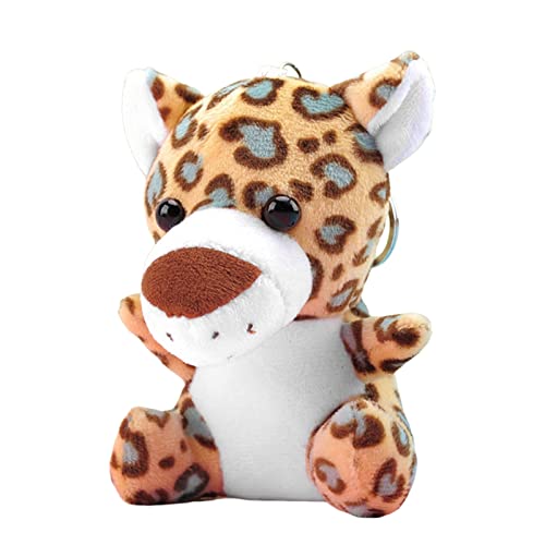 Fycakly Niedliches kleines Tier Plüschtier Giraffe Tiger Leopard Plüschtier ​​ Süße Geschenke​​ (C, One Size) von Fycakly