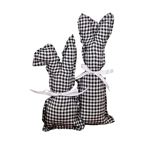 Fycakly Osterhasen-Dekostoff Partydeko Hasen-Deko-Gesteck ​​ Plüschtier Hund Katze​​ (B, One Size) von Fycakly