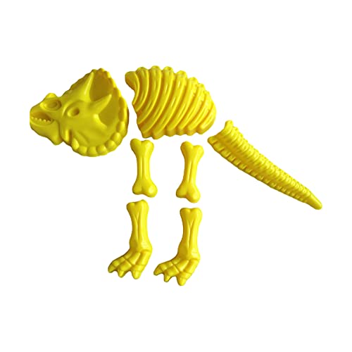 Fycakly Play Sand Molds Dinosaurier-Formen für Kinder, pädagogisches Strandspielzeug, Sommerserie Strandspielzeug (B, One Size) von Fycakly