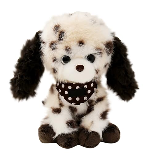 Fycakly Pudel-Serie Hundespielzeug, süße weiche Hundepuppe, Begleiter, beruhigende Puppe, Simulation Hundespielzeug ​​ Puppenwagen Zubehör​​ (A, 22cm) von Fycakly