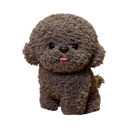 Fycakly Puppe und Plüschtier im sitzenden Bären-Design für Kinder. Perfekter Begleiter für drinnen und draußen Kinder ab 3 Jahren. Tolle Idee Geburtstage Feiertage. ​​ Puppen (Grey, 20cm) von Fycakly