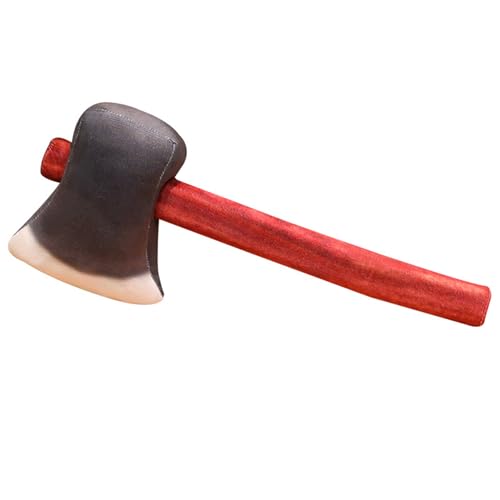 Fycakly Requisiten Spielzeug Party Axt Requisiten Axt Schaum ​​ Interaktive Plüschtiere​​ (Red, 40cm) von Fycakly