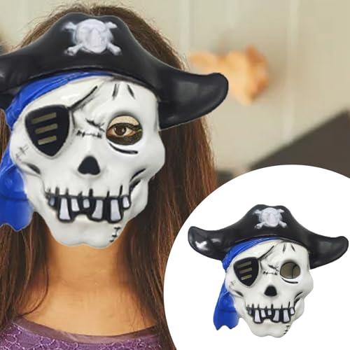 Fycakly Skelettmaske Halloween Party Supplies Hersteller Neue Festival Skelette über die Grenze beängstigend (White, 31x25x4cm) von Fycakly