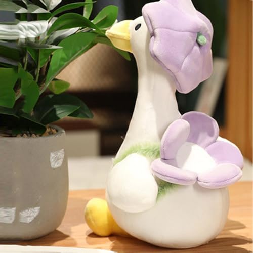 Fycakly Spielzeug Kuscheltier Sammlerstück Plüschtiere Lila/Gelb Kinder Plüschtiere für Kinder​​ (Purple, 35cm) von Fycakly