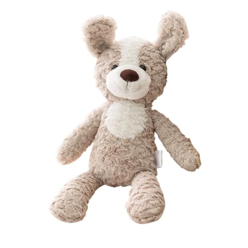 Fycakly Spielzeug-Tierpuppe mit Langen Beinen, um Kinder zu beruhigen. Schlafende Puppe, süße Geburtstagspuppe. ​​ Lernpuppen Kinder​​ (Grey, 35cm) von Fycakly