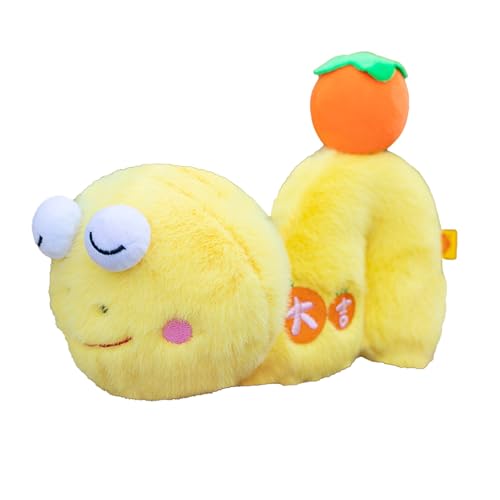Fycakly Stofftier 2025 Jahr der Puppe 3D Chinesische Plüschtiere Chinesisches Neujahr Kuscheltiere für das chinesische Frühlingsfest PP Short ​​ Plüschtier Dinosaurier Dino​​ (Yellow, C) von Fycakly