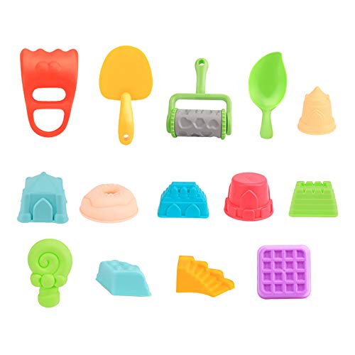 Fycakly Strand Schnee multifunktionale Eltern-Kind-interaktive pädagogisches -Set frühe Bildung Strandspielzeug Kinderspiel Meeresspielzeug (Multicolor2, One Size) von Fycakly
