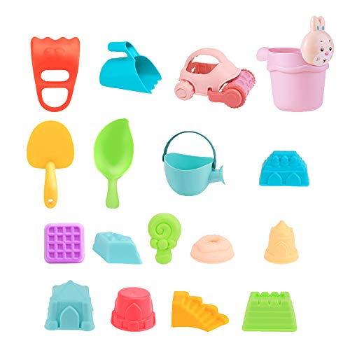 Fycakly Strand Schnee multifunktionale Eltern-Kind-interaktive pädagogisches -Set frühe Bildung Strandspielzeug Kinderspiel Meeresspielzeug (Multicolor3, One Size) von Fycakly