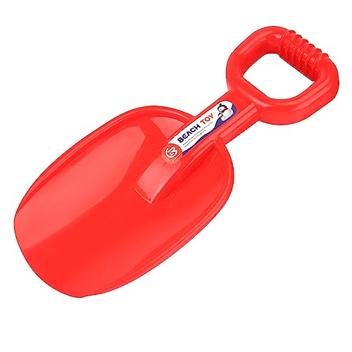 Fycakly Strandschaufeln, Strandschaufeln für Kinder, robuster Kunststoff, Schaufelspielzeug mit zum Sandgraben Strandspaß Strandspielzeug (Red, One Size) von Fycakly
