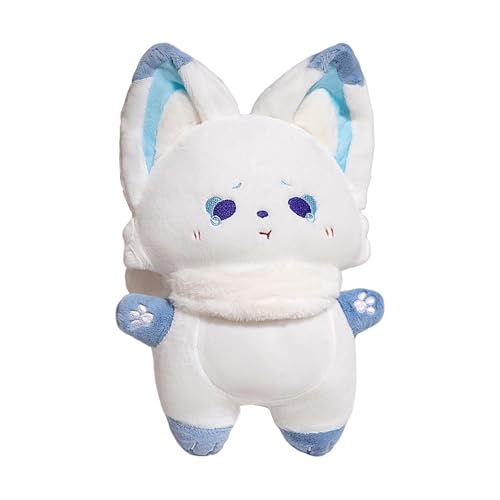 Fycakly Süßes Kuscheltier, süßes Kuscheltier, weiches Kuschelpuppenspielzeug, Kissen, gefüllte Füllung, Geburtstag ​​ Plüschtier mit Sound​​ (B, 40cm) von Fycakly