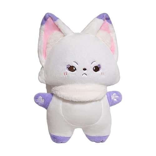 Fycakly Süßes Kuscheltier, süßes Kuscheltier, weiches Kuschelpuppenspielzeug, Kissen, gefüllte Füllung, Geburtstag ​​ Plüschtier mit Sound​​ (D, 40cm) von Fycakly