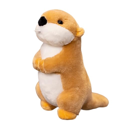Fycakly Süßes Murmeltier-Spielzeug, Zoll, Murmeltier-Spielzeug für Ostern, geeignet für Kinder, Mädchen und Jungen ​​ Plüschtier Hund Katze​​ (Brown, 20cm) von Fycakly