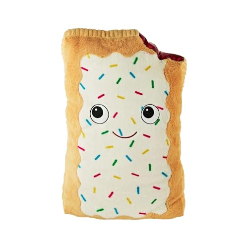 Fycakly Törtchen Törtchen Kissen Poptart Kissen ​​ Interaktive Plüschtiere​​ (Beige, 48cm) von Fycakly