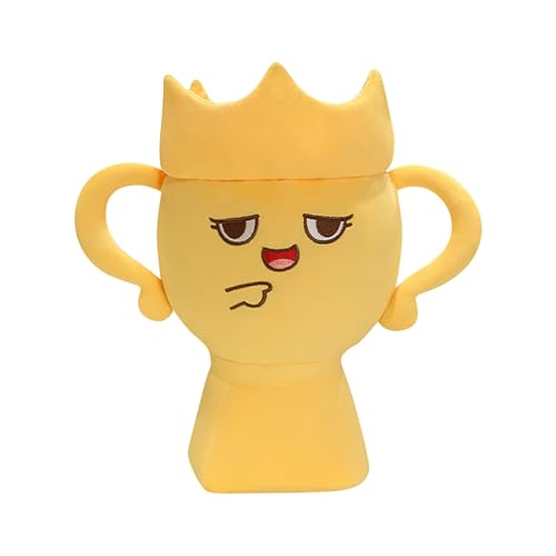 Fycakly Trophäe Spielzeug Niedliches Design Langlebig Und ​​ Miniatur Puppenset​​ (Yellow, 25cm) von Fycakly