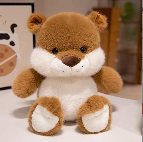 Fycakly Umarmbares Glück: Unwiderstehliches Tierspielzeug für Kinder – Hergestellt aus luxuriösen Materialien zum Kuscheln und für freudige Abenteuer! ​​ Plüschtier mit Sound​​ (Orange, 40cm) von Fycakly