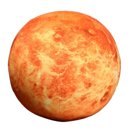 Fycakly Upiter Kuscheltierkissen, Mond, Plüsch-Wurfkissen für Jungen- und Mädchenzimmer, Sonnensystem-Spielzeug, pädagogisches Weltraumplaneten-Kissen für Kinder, großes, (Light Gray1, 45cmX45cm) Fycakly Upiter Kuscheltierkissen, Mond, Plüsch-Wurfkissen für Jungen- und Mädchenzimmer, Sonnensystem-Spielzeug, pädagogisches Weltraumplaneten-Kissen für Kinder, großes, (Light Gray1, 45cmX45cm) von Fycakly