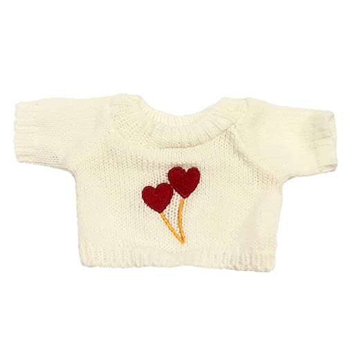 Fycakly Zubehör Zubehör Kleidung D-uck Plüschpuppenkleidung Kleidung Geschenke Plüschkinderpuppenhüte 30 cm Abnehmbares Plüschtier ​​ Plüschtier mit Sound​​ (A, One Size) von Fycakly